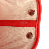 Hermes Garden Party Neo 23 Rouge De Coeur Togo Palladium Hardware