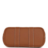 Hermes Garden Party Neo 23 Beige-Ecru Toile H Canvas and Gold Negonda Palladium Hardware - Thumbnail View 6
