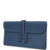 Hermes Jige Elan 29 Bleu Agate Swift