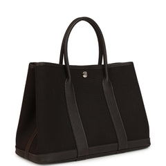 Hermes Garden Party 30 Ebene Negonda Palladium Hardware