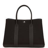 Hermes Garden Party 30 Ebene Negonda Palladium Hardware