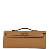 Hermes Kelly Cut Biscuit Epsom Gold Hardware - Thumbnail View 1