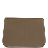 Hermes Halzan 25 Etoupe Clemence Palladium Hardware - Thumbnail View 4