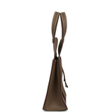 Hermes Halzan 25 Etoupe Clemence Palladium Hardware - Thumbnail View 9