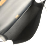 Pre-owned Hermes Kelly Pochette Black Swift Gold Hardware - Thumbnail View 8