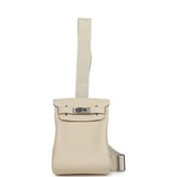 Hermes HAC A Dos PM Backpack Craie Togo Palladium Hardware - Thumbnail View 7