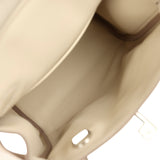 Hermes HAC A Dos PM Backpack Craie Togo Palladium Hardware - Thumbnail View 10