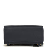 Hermes Kelly Ado II Backpack Bleu Nuit Evercolor Gold Hardware - Thumbnail View 6
