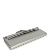 Hermes Kelly Cut Argent Chevre Chamkilight Palladium Hardware