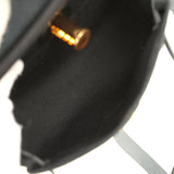 Hermes Herbag Zip 20 Mini Black Toile Militaire Canvas and Black Vache Hunter Gold Hardware - Thumbnail View 10