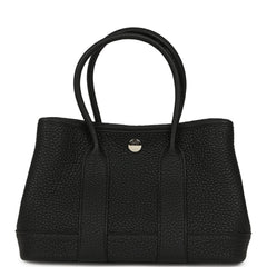 Hermes Garden Party Neo 23 Black Negonda Palladium Hardware