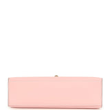 Hermes Special Order (HSS) Kelly Pochette Rose Sakura Verso Swift Permabrass Hardware
