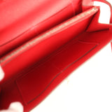 Hermes Kelly Wallet To Go Rouge Casaque Epsom Palladium Hardware - Thumbnail View 10