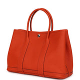 Hermes Garden Party 30 Capucine Negonda Palladium Hardware - Thumbnail View 5