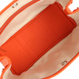 Hermes Garden Party 30 Capucine Negonda Palladium Hardware - Thumbnail View 7