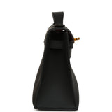 Hermes Special Order (HSS) Kelly Pochette Black Verso Swift Gold Hardware - Thumbnail View 3