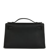 Hermes Special Order (HSS) Kelly Pochette Black Verso Swift Gold Hardware - Thumbnail View 4