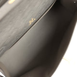 Hermes Kelly Pochette Gris Meyer Ostrich Gold Hardware - Thumbnail View 7
