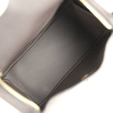 Hermes Mini Lindy II Bai Brun Clemence Gold Hardware - Thumbnail View 8