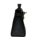 Hermes Kelly Pochette Caban Ostrich Gold Hardware