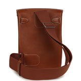 Hermes HAC A Dos PM Backpack Fauve Barenia Faubourg Palladium Hardware - Thumbnail View 4