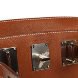 Hermes HAC A Dos PM Backpack Fauve Barenia Faubourg Palladium Hardware - Thumbnail View 8