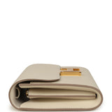 Hermes Constance Wallet To Go Craie Epsom Gold Hardware - Thumbnail View 4