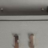 Hermes Constance Wallet To Go Gris Pantin Evercolor Palladium Hardware - Thumbnail View 7