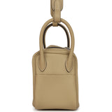 Hermes Mini Lindy II Trench Verso Clemence Palladium Hardware - Thumbnail View 3