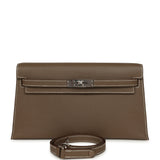 Hermes Kelly Elan Etoupe Madame Palladium Hardware - Thumbnail View 1