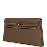 Hermes Kelly Elan Etoupe Madame Palladium Hardware - Thumbnail View 4