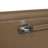 Hermes Kelly Elan Etoupe Madame Palladium Hardware - Thumbnail View 8