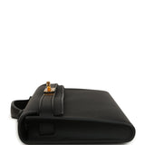 Hermes Kelly Cut Black Swift Gold Hardware - Thumbnail View 5
