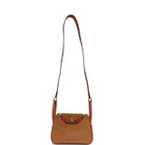 Hermes Mini Lindy II Chamois Grizzly Gold Swift Palladium Hardware - Thumbnail View 7