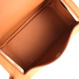 Hermes Mini Lindy II Chamois Grizzly Gold Swift Palladium Hardware - Thumbnail View 8