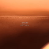 Hermes Mini Lindy II Chamois Grizzly Gold Swift Palladium Hardware - Thumbnail View 9