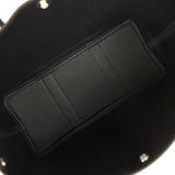 Hermes Garden Party 30 Black Toile and Negonda Palladium Hardware - Thumbnail View 7