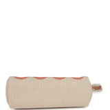 Hermes Herbag Zip PM 31 "Circuit 24" Ecru, Orange Toile H Plume and Natural Vache Hunter Palladium Hardware - Thumbnail View 5