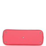 Hermes Special Order (HSS) Bolide 27 Rose Azalee and Gris Mouette Epsom Palladium Hardware - Thumbnail View 6