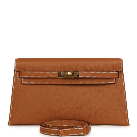 Hermes Kelly Elan Gold Epsom Gold Hardware