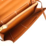 Hermes Kelly Wallet To Go Gold Epsom Gold Hardware - Thumbnail View 10