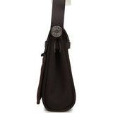 Hermes Herbag Zip 20 Mini Ebene Toile Militaire Canvas and Vache Hunter Palladium Hardware - Thumbnail View 3