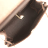 Hermes Herbag Zip 20 Mini Ebene Toile Militaire Canvas and Vache Hunter Palladium Hardware - Thumbnail View 11