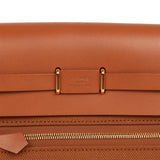 Hermes Herbag Zip 20 Mini Fauve Toile H Canvas and Vache Hunter Gold Hardware - Thumbnail View 8