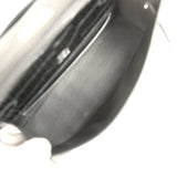 Pre-owned Hermes Kelly Pochette Black Shiny Porosus Crocodile Palladium Hardware - Thumbnail View 8