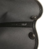 Hermes Garden Party 30 Ardoise Toile and Black Negonda Palladium Hardware - Thumbnail View 8