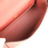 Hermes Kelly Pochette Rouge H Swift Gold Hardware - Thumbnail View 8