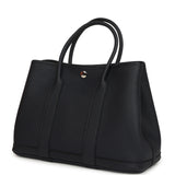 Hermes Garden Party 30 Bleu Indigo Negonda Palladium Hardware - Thumbnail View 5