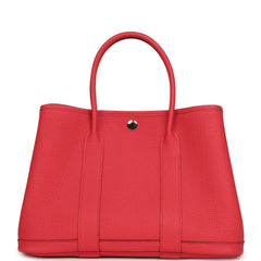 Hermes Garden Party 30 Bougainvillea Negonda Palladium Hardware