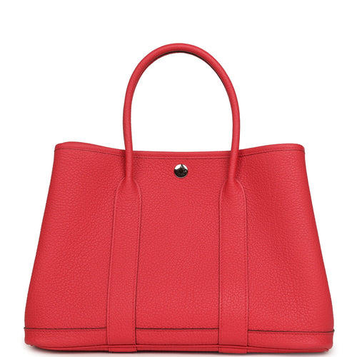 Hermes Garden Party 30 Bougainvillea Negonda Palladium Hardware